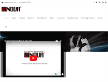 Tablet Screenshot of enovatech.com